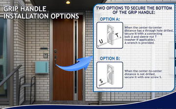 Zita Single Front Door Hardware Set, Grip Entry Door Lock Set with Lever Handle and deadbolt, Antique Copper